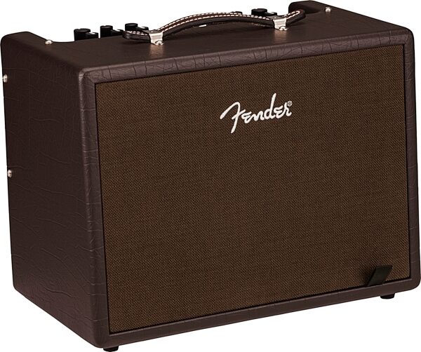 Fender Acoustic Junior Guitar Combo Amplifier (100 Watts, 1x8"), New, Action Position Back