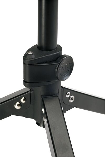 K&M 23150 Tabletop Microphone Stand, Black, Detail Side