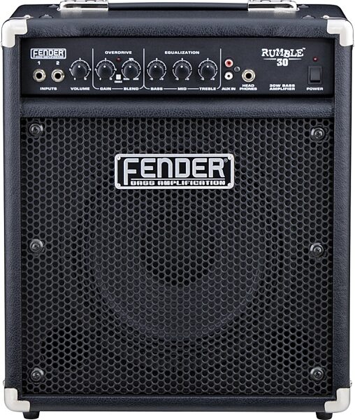 Fender Rumble 30 Bass Combo Amplifier (30 Watts, 1x10"), Main