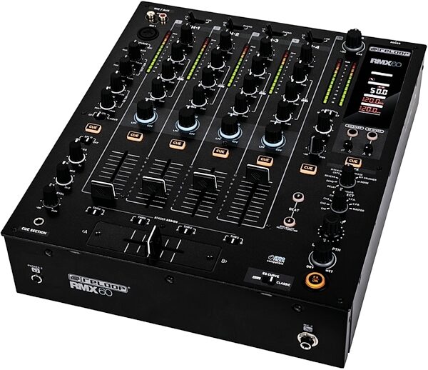 Reloop RMX-60 Digital DJ Mixer with Effects, Angle