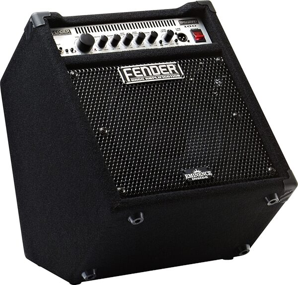 Fender Bassman 100 Bass Combo Amplifier (100 Watts, 1x10 in.), Tilted Left Angle View