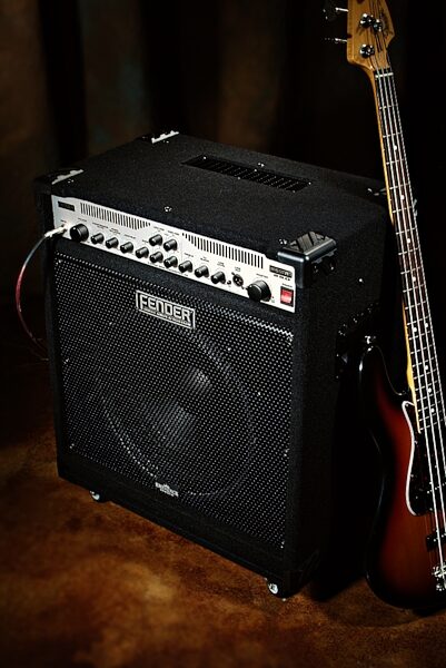 Fender Bassman 250/115 Bass Combo Amplifier (250 Watts, 1x15 in.), In Use 2