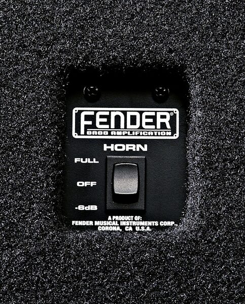 Fender Bassman 150 Bass Combo Amplifier (150 Watts, 1x12 in.), Horn Attenuator