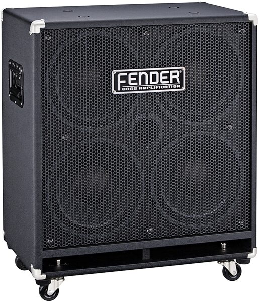 Fender Rumble 410 Bass Cabinet (1000 Watts, 4x10"), Angle
