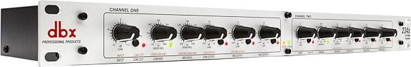dbx 234S Crossover (Stereo 2- or 3-Way, Mono 4-Way), New, Action Position Back
