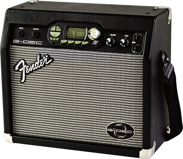 Fender G-DEC Guitar Digital Entertainment Center Guitar Combo Amplifier (15 Watts, 1x8 in.), Right Angle View