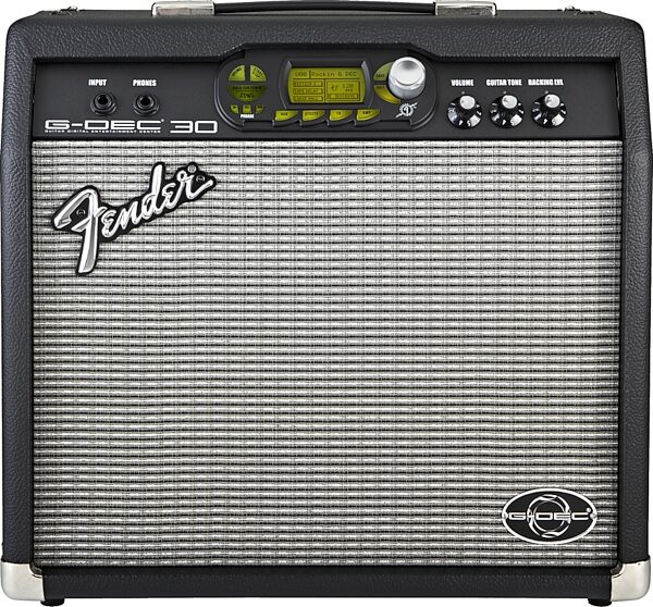 Fender G-DEC 30 Guitar Digital Entertainment Center Guitar Combo Amplifier (30 Watts, 1x10 in.), Front