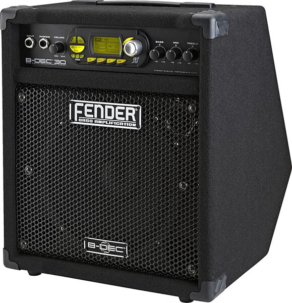 Fender B-DEC 30 Digital Entertainment Center Bass Combo Amplifier (30 Watts, 1x10 in.), Left