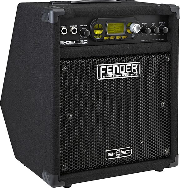 Fender B-DEC 30 Digital Entertainment Center Bass Combo Amplifier (30 Watts, 1x10 in.), Right