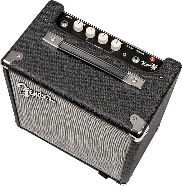 Fender Rumble 15 V3 1x8 Bass Combo Amplifier (15 Watts, 1x8"), Top