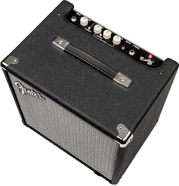 Fender Rumble 25 V3 Bass Combo Amplifier (25 Watts, 1x8"), New, Top