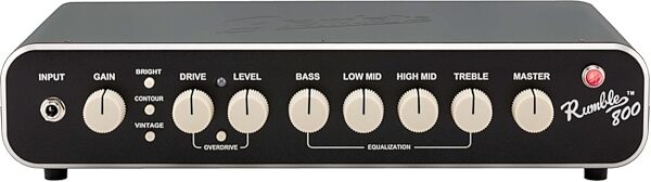 Fender Rumble 800 HD Bass Amplifier Head (800 Watts), New, Main