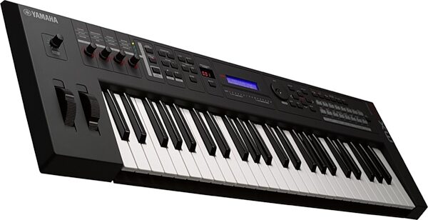 Yamaha MX49 Music Production Synthesizer Keyboard, 49-Key, Angle
