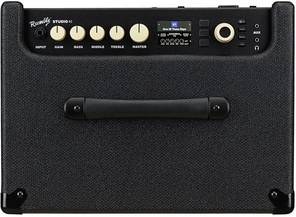 Fender Rumble Studio 40 WiFi Bluetooth Bass Combo Amplifier (40 Watts, 1x10"), New, View