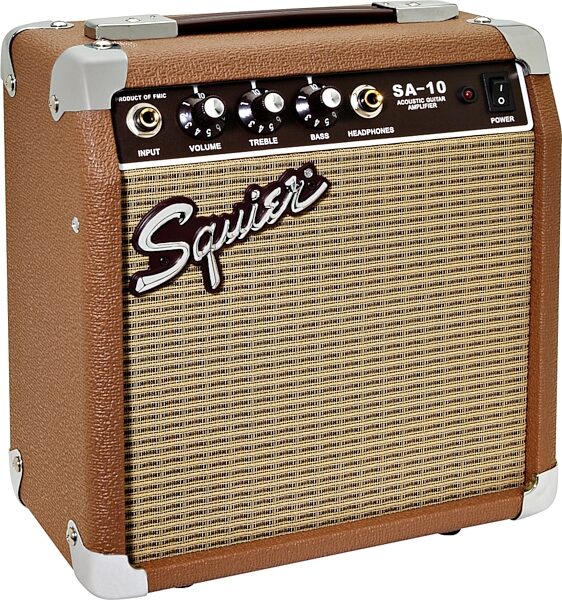 Squier SA10 Guitar Combo Amplifier (10 Watts, 1x6 in.), Angle 1