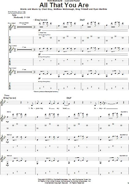 All That You Are - Guitar TAB, New, Main