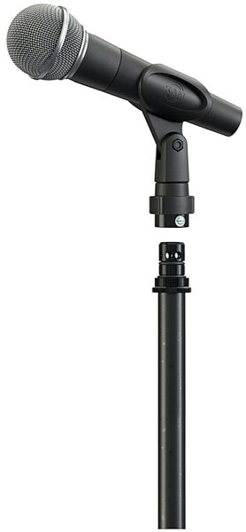 K&M 23910 Microphone Stand Quick-Release Adapter, In Use 1
