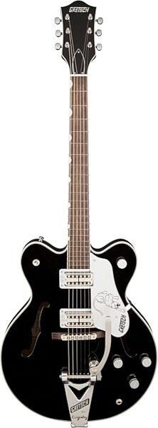 Gretsch G6137TCB Panther Electric Guitar (with Case), Black
