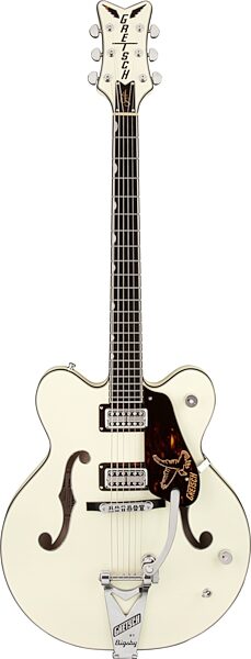 Gretsch G6636-T RF Richard Fortus Falcon Electric Guitar (with Case), White, Action Position Back