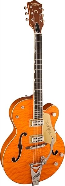 Gretsch Limited Edition G6120-1959LTV Chet Atkins Hollowbody Electric Guitar (with Case), Angle