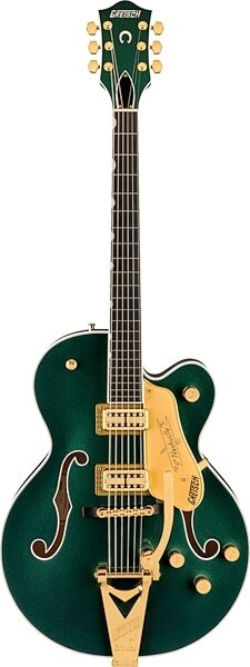 Gretsch Pro Collection Nashville Electric Guitar (with Case), Cadillac Green, Action Position Front