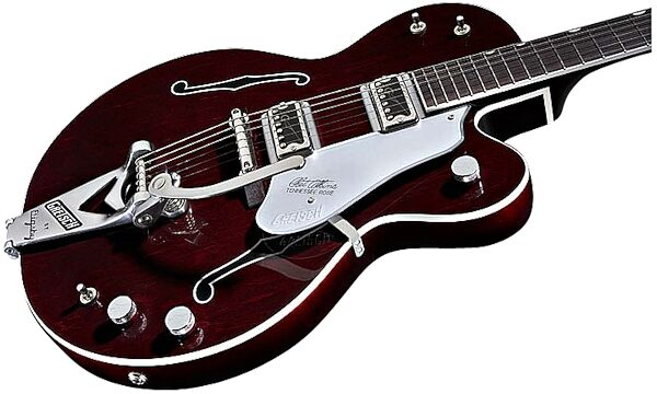 Gretsch G6119-1962HT Chet Atkins Tennessee Rose HT Electric Guitar (with Case), Body Closeup