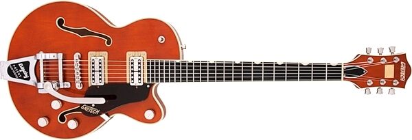 Gretsch G6659T Players Broadkaster Jr Electric Guitar (with Case), Action Position Front