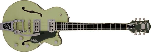 Gretsch G6659T Players Broadkaster Jr Electric Guitar (with Case), Action Position Front