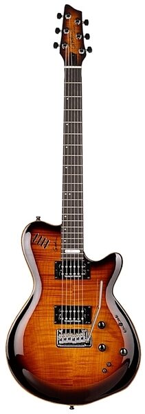 Godin LGXT Electric Guitar with Synth Access (with Gig Bag), Cognac Burst