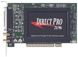 Aardvark DirectPro 24/96 PC Studio Interface with Cubase LE (Windows), Host PCI Card