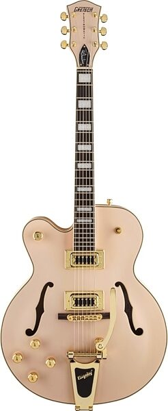 Gretsch G5191TMS Tim Armstrong Left-Handed Electric Guitar with Bigsby Tremolo, Man Salmon