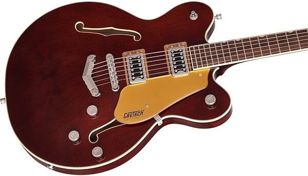 Gretsch G5622 Electromatic Center Block Double-Cut Electric Guitar, Aged Walnut, USED, Blemished, Action Position Back