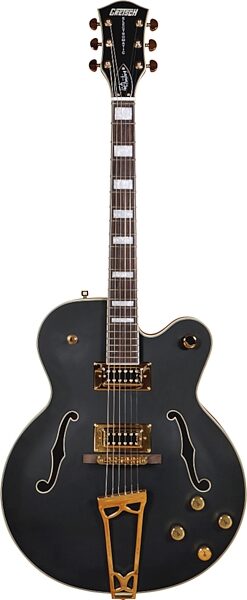 Gretsch G519BK Tim Armstrong Electromatic Hollowbody Electric Guitar, Black, USED, Warehouse Resealed, Main