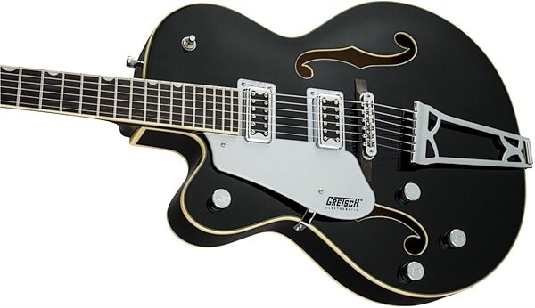 Gretsch G5420LH Electromatic Hollowbody Electric Guitar, Left-Handed, Black Closeup