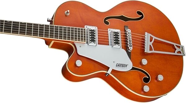 Gretsch G5420LH Electromatic Hollowbody Electric Guitar, Left-Handed, Orange Closeup
