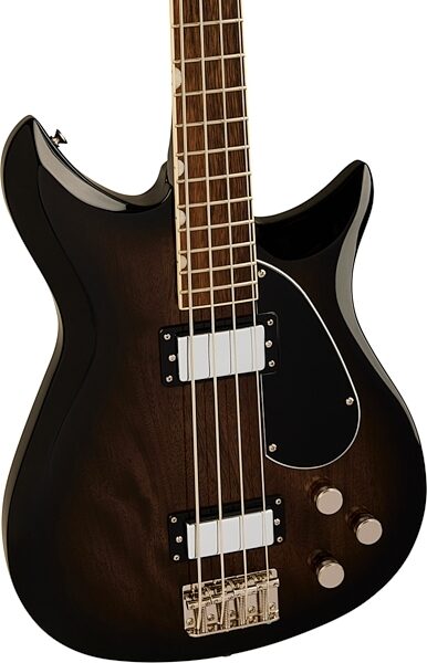 Gretsch Electromatic CVT Double-Cut Electric Bass, Bristol Fog, Action Position Back