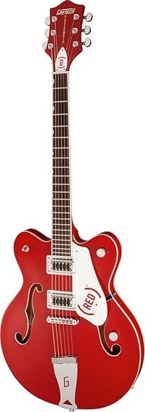 Gretsch G5623 Electromatic CB (RED) Bono Signature Electric Guitar (with Case), Angle