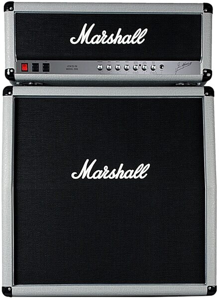 Marshall 2555X Jubilee Head with 2551AV Cabinet Guitar Amplifier Half Stack, Main