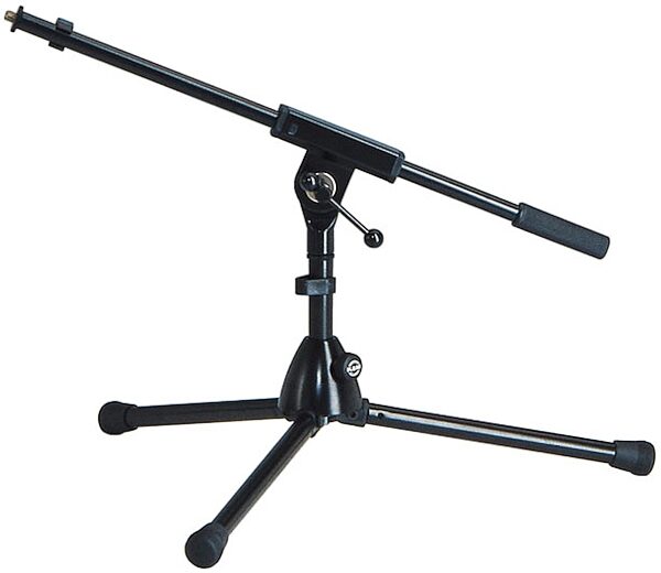 K&M 259/1 Extra Low Microphone Boom Stand, Black, Main