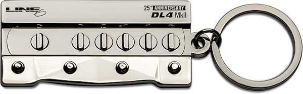 Line 6 DL4 MKII 25th Anniversary Limited Edition Delay Pedal, Silver, Action Position Back