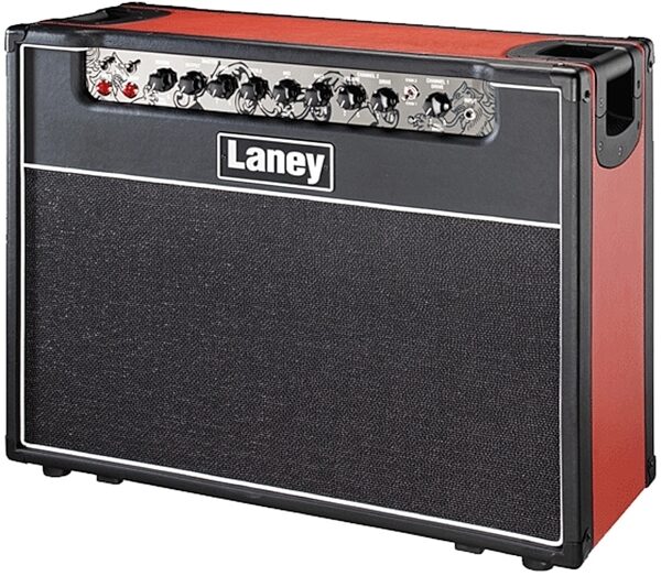 Laney GH50R Guitar Combo Amplifier (50 Watts, 2x12"), Left