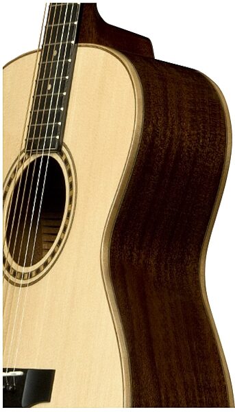 Bedell MB-18-G Grand Auditorium Acoustic Guitar (with Gig Bag), Body Closeup--mb-18-g-2