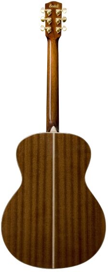 Bedell MB-18-G Grand Auditorium Acoustic Guitar (with Gig Bag), Back--mb-18-g-3