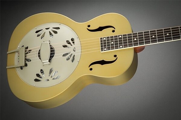 Gretsch G9202 Limited Edition Honey Dipper Resonator Guitar, Closeup