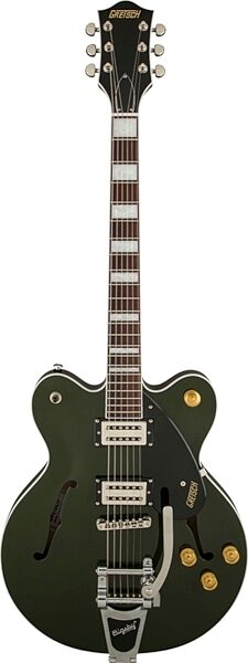 Gretsch G2622T Streamliner Center Block Double-Cut Electric Guitar with Bigsby, Torino Green