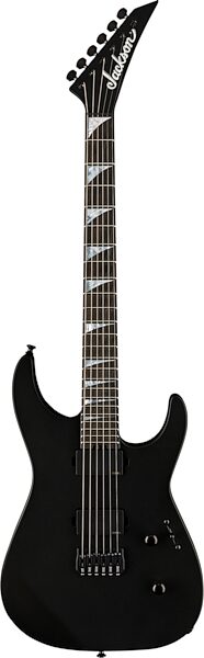 Jackson American Soloist SL2MG HT Electric Guitar (with Case), Satin Black, Action Position Back