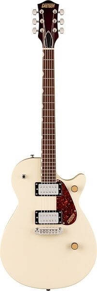 Gretsch Streamliner Jet Club Electric Guitar, Vintage White, Action Position Front