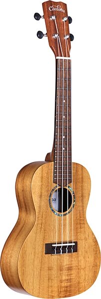 Cordoba 28C Koa Concert Ukulele, Action Position Back