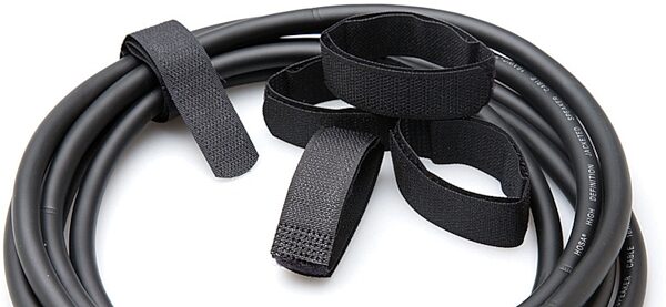 Hosa WTI-100 Wire Tie Hook and Loop Organizer, 8 inch, WTI-148, 5-Piece, Main