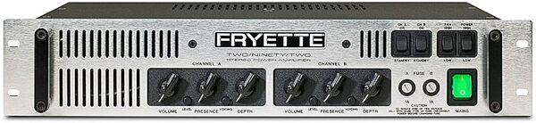 Fryette Two/Ninety/Two Stereo Power Amplifier (2x90 Watts), New, Action Position Back